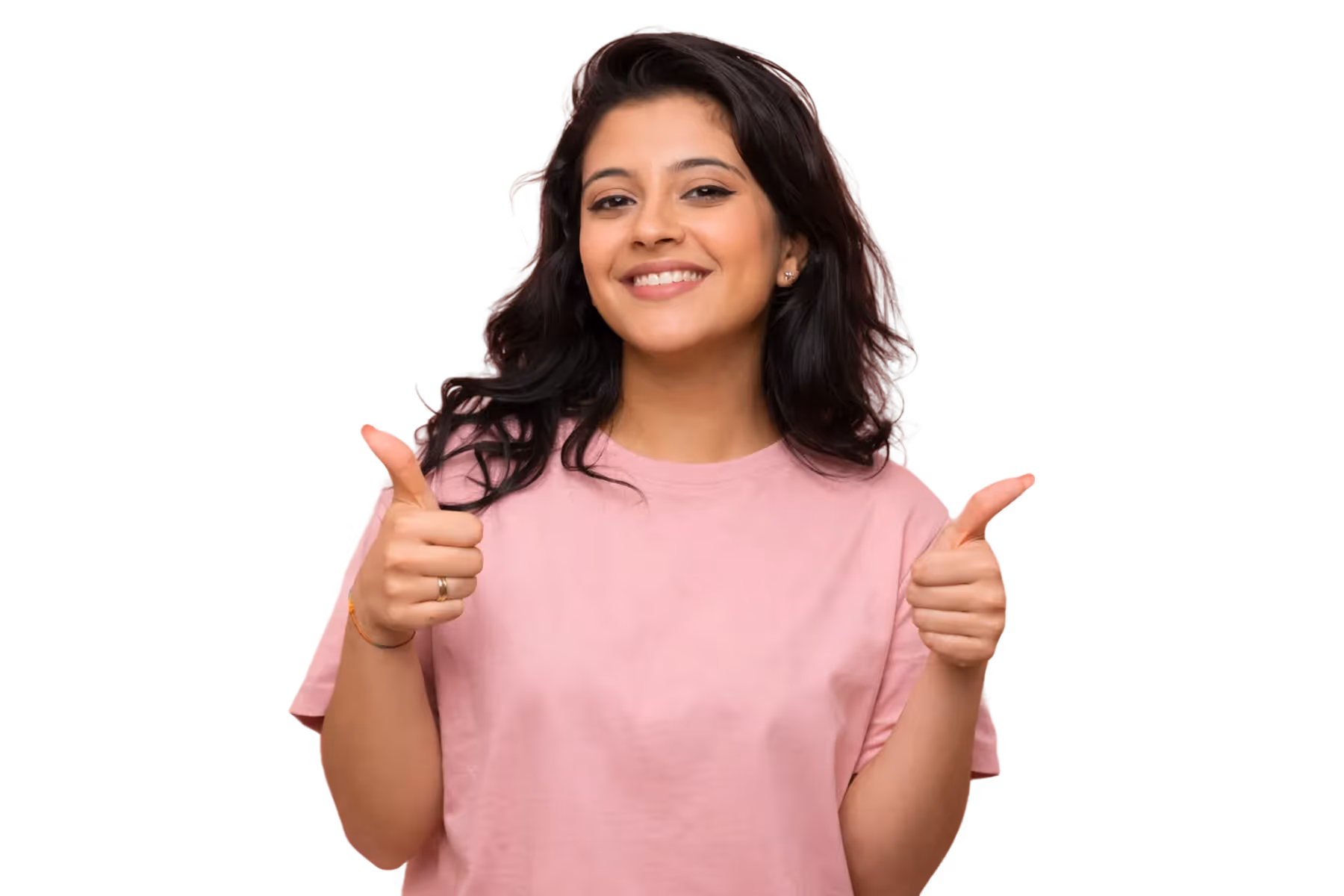 Smiling woman